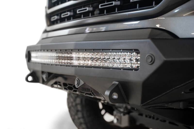Ford F-150 Bumper - Front - Addictive Desert Designs - Stealth Fighter - Hammer Black - `21-`27